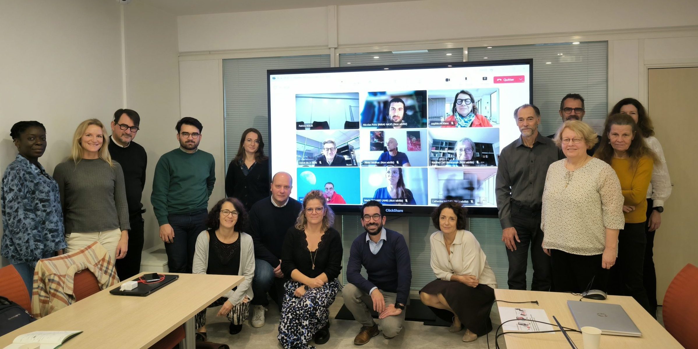 Lancement du projet COHORTES-MICROBIOMES © PEPR SAMS Lancement du projet COHORTES-MICROBIOMES © PEPR SAMS